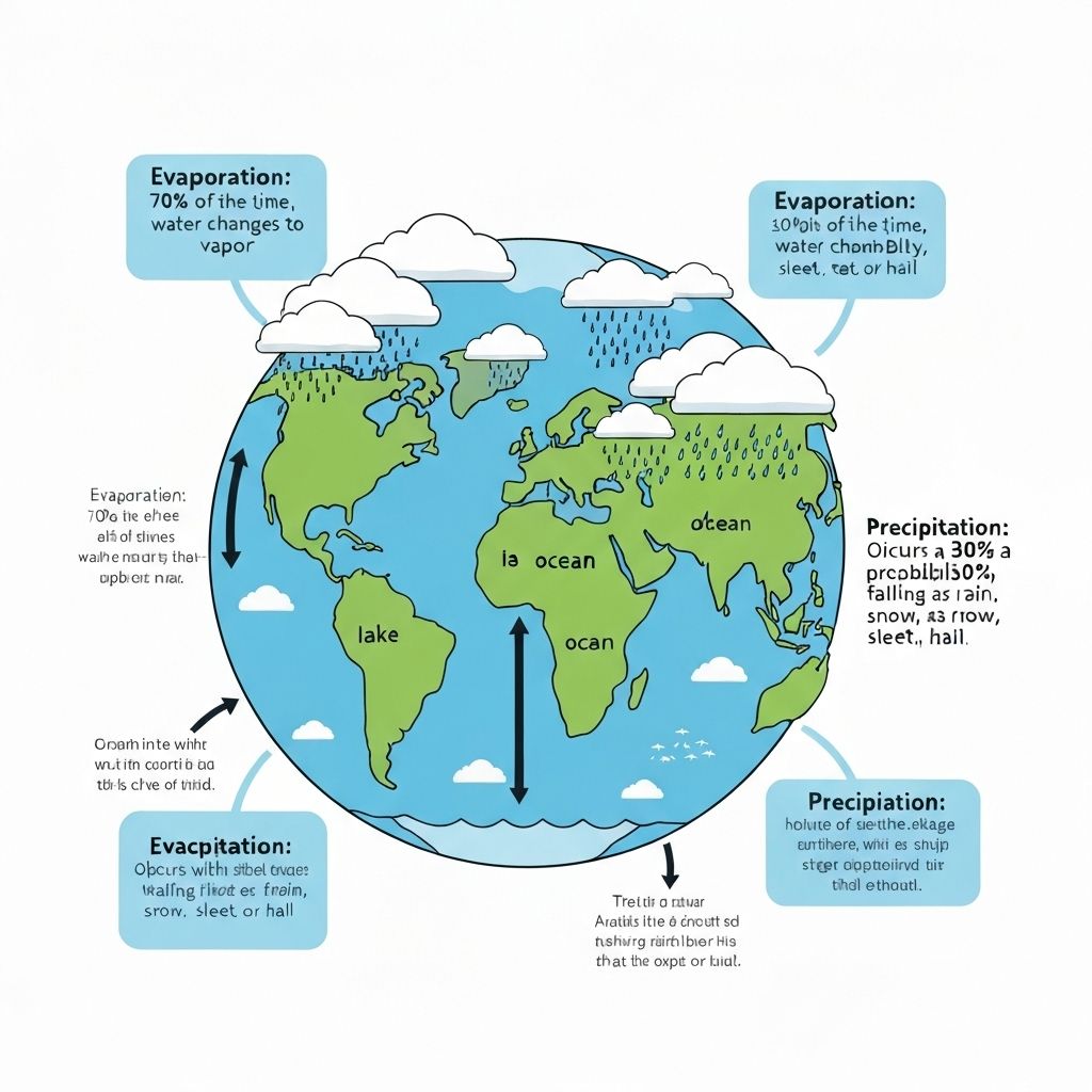 물의 순환과 확률